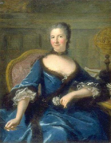 unknow artist Portrait de Emilie Le Tonnelier de Breteuil, marquise du Chatelet oil painting picture